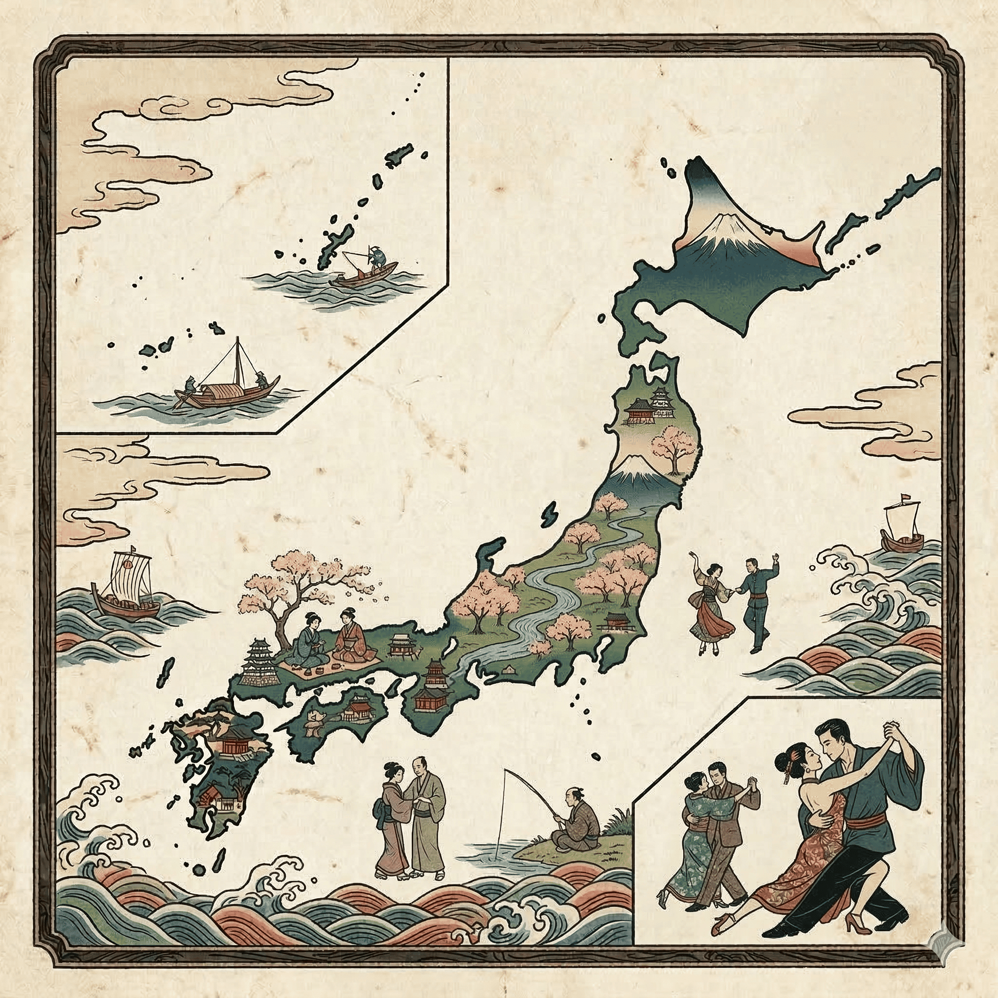 Japan map